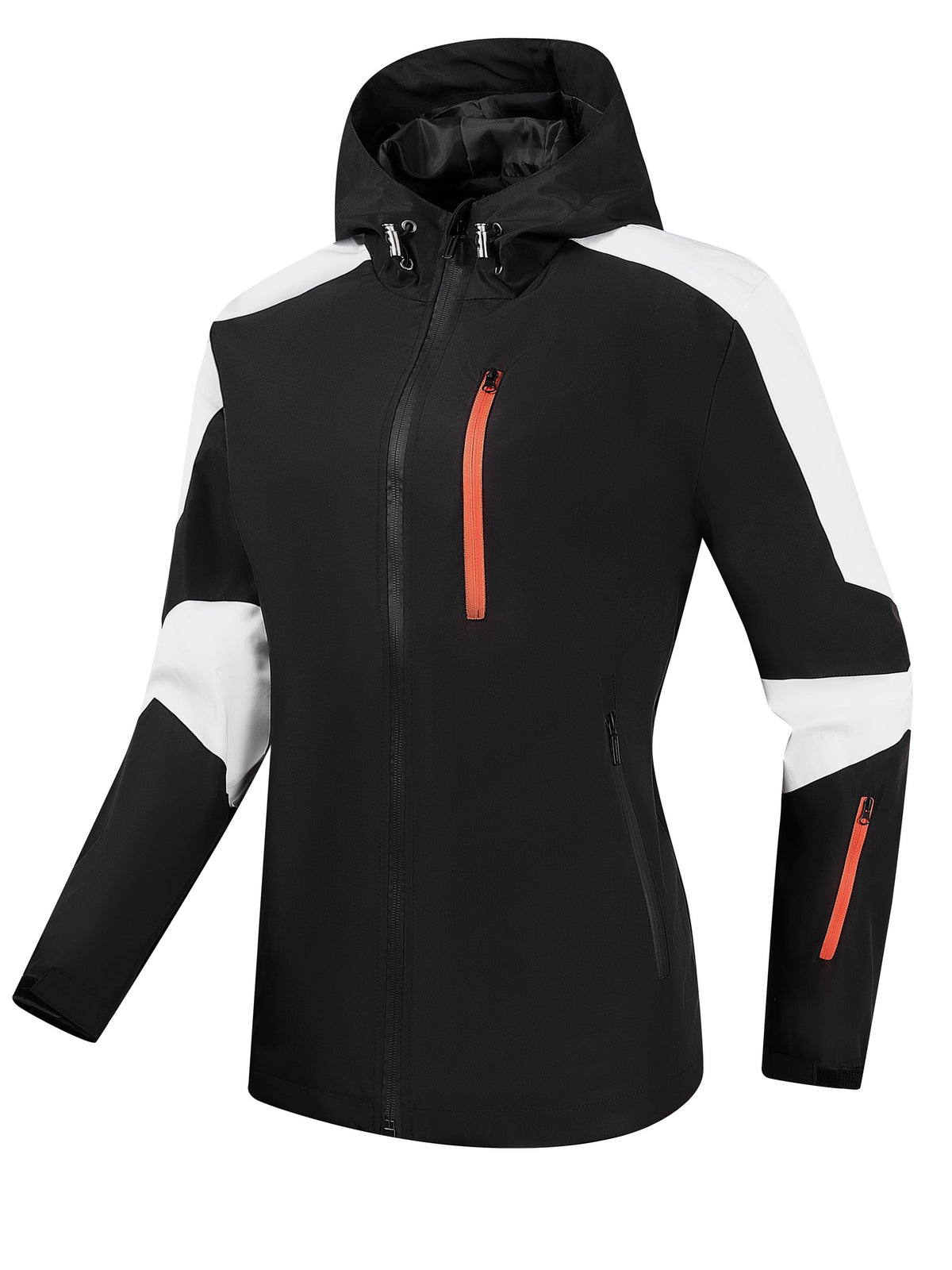 AquaVibe Women's Plus-Size Raincoat — Sporty, Weather-Resistant