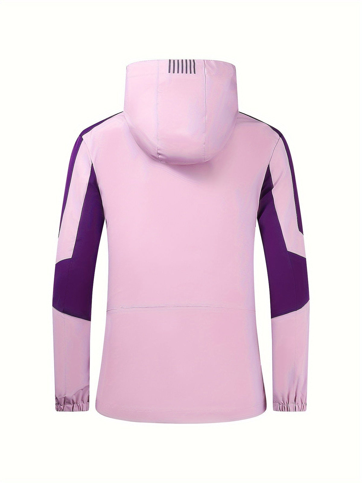 AquaVibe Women's Plus-Size Raincoat — Sporty, Weather-Resistant