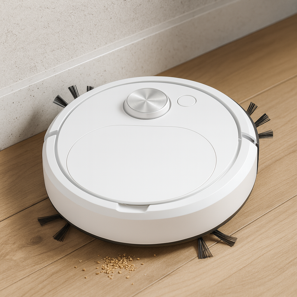 Aspirador robô sem fios — Aspirador automático de perfil baixo