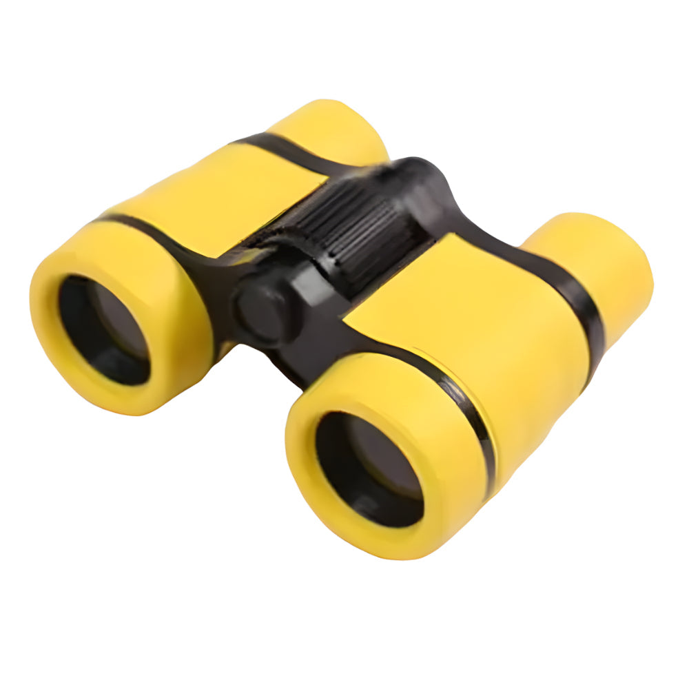 Binoclu de jucărie pentru copii, 4x30 mm — design compact, prindere sigură