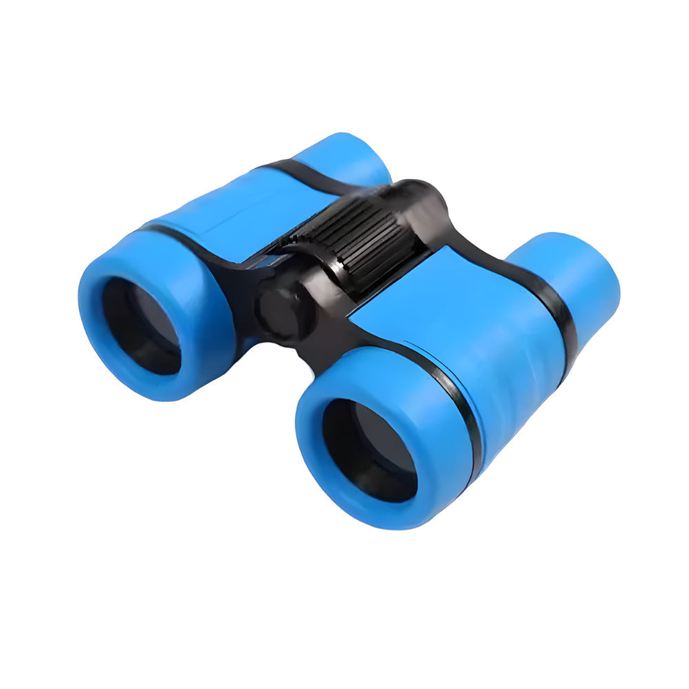 Binoclu de jucărie pentru copii, 4x30 mm — design compact, prindere sigură