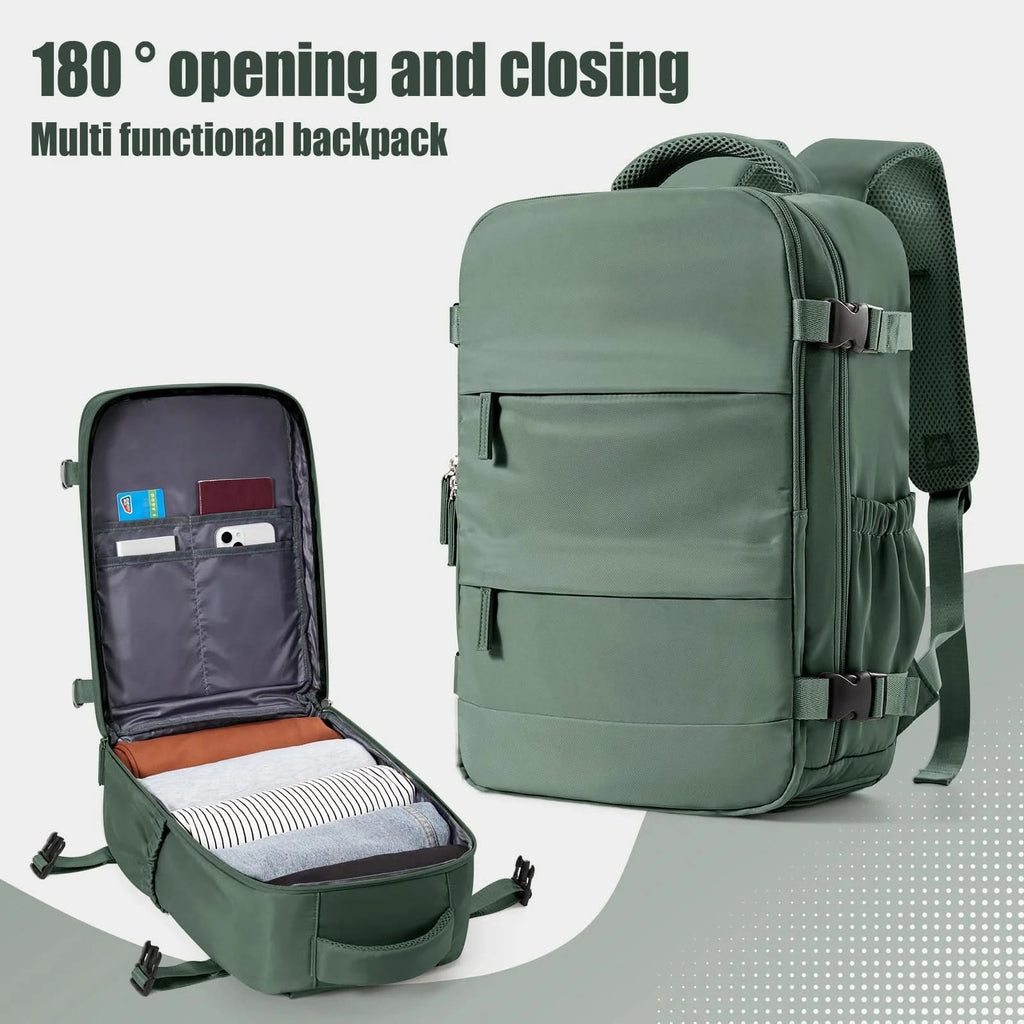 Versatile Travel Backpack For Hand Luggage, Compact And Functional