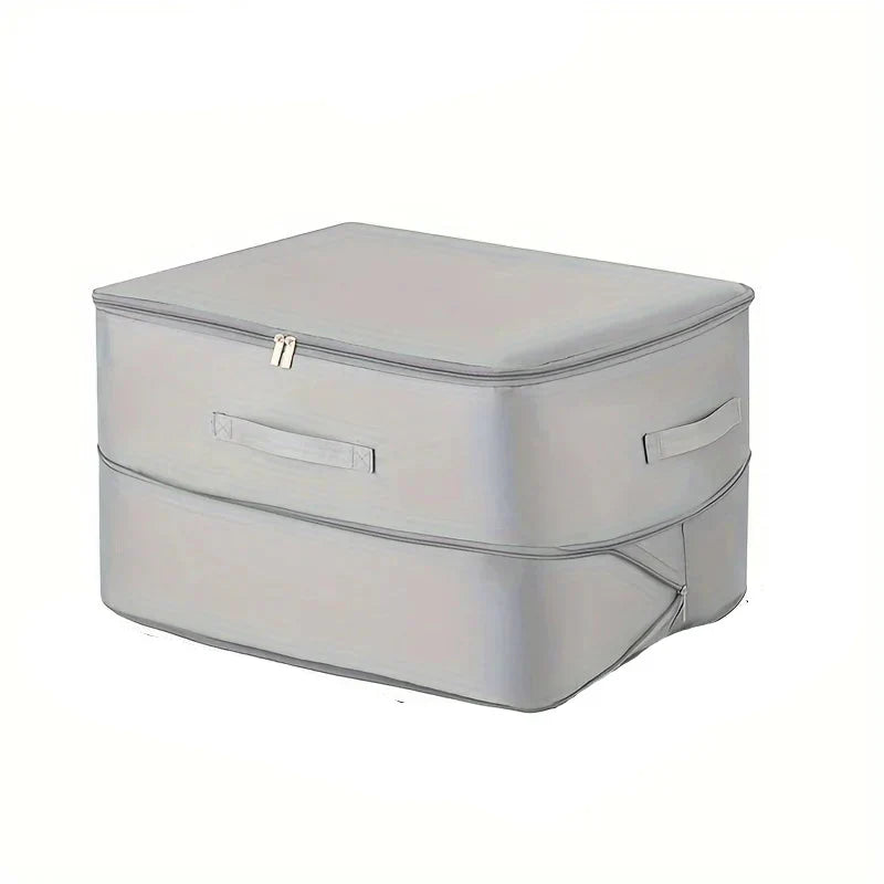 Self Compressing Organizer for Neat Closet Storage