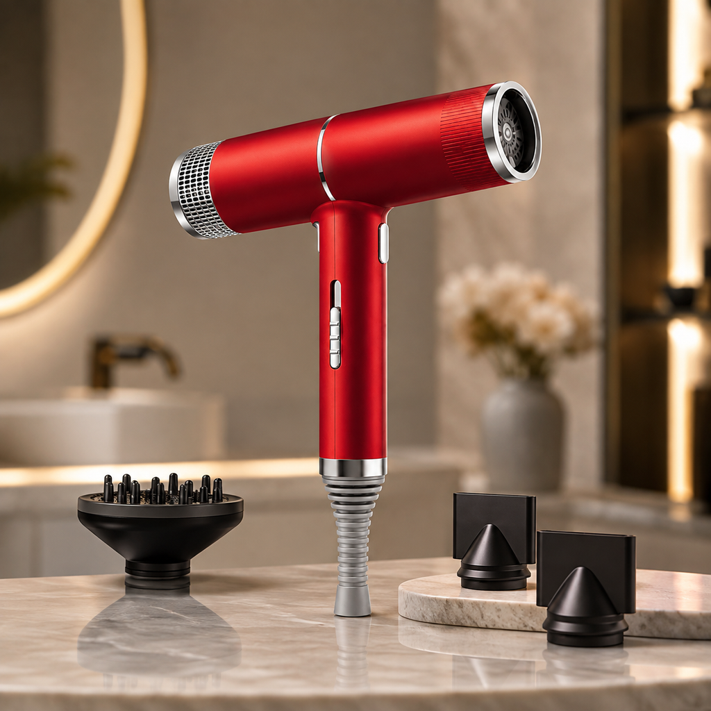 Sèche-cheveux rapide de 1100 W - Technologie ionique, résultats dignes d'un salon