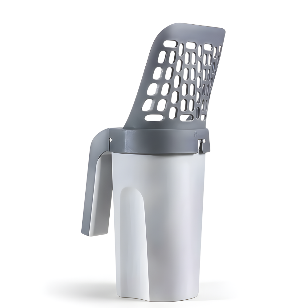 ScoopVault Integrated Litter Scoop & Waste Storage Bin