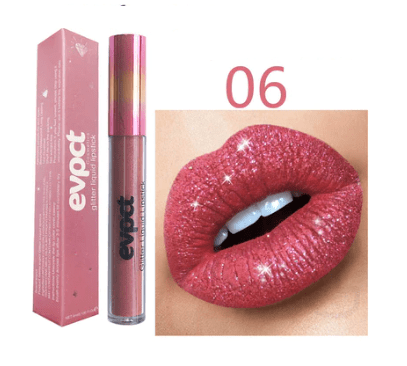 Crystal Glow Waterproof Glitter Lipstick For Festive Looks With Long Lasting Shine