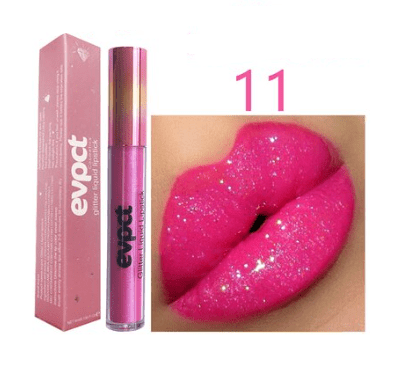Crystal Glow Waterproof Glitter Lipstick For Festive Looks With Long Lasting Shine