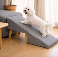 2-in-1 Split Ottoman Dog Ramp for Couch, Bed, Car & Cats