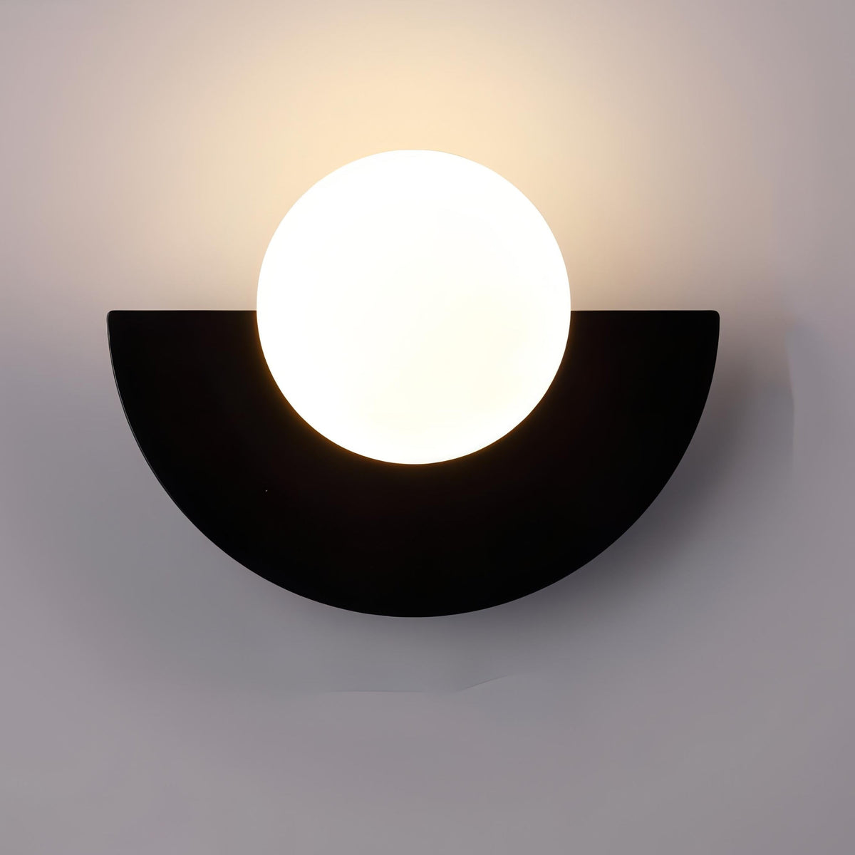 Arctiq Wall Lamp – Semi-Circular Scandinavian Warm Integrated LED