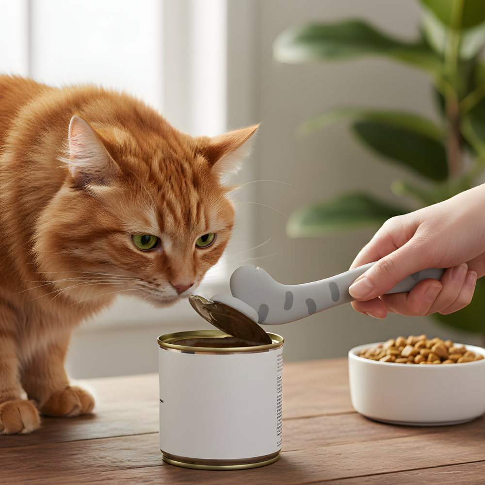 SealEase Cat Food Can Lid and Pull-Tab Opener Tool Set