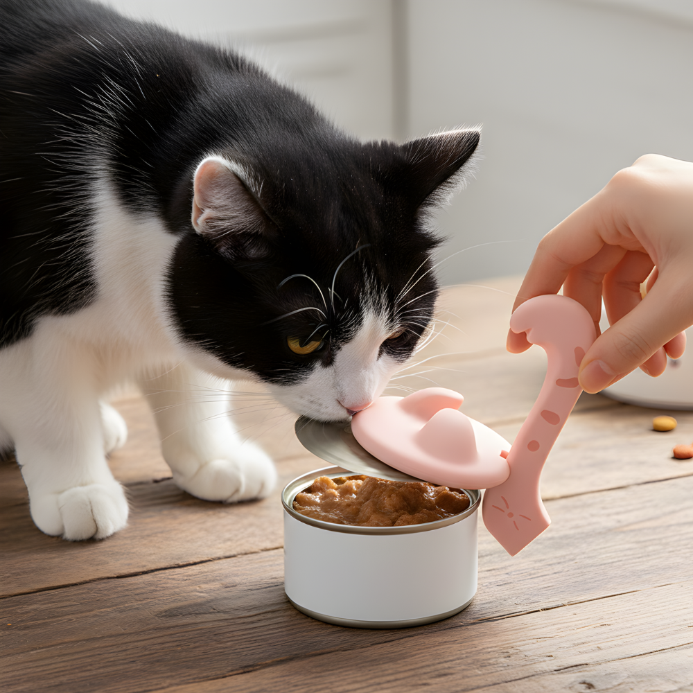 SealEase Cat Food Can Lid and Pull-Tab Opener Tool Set