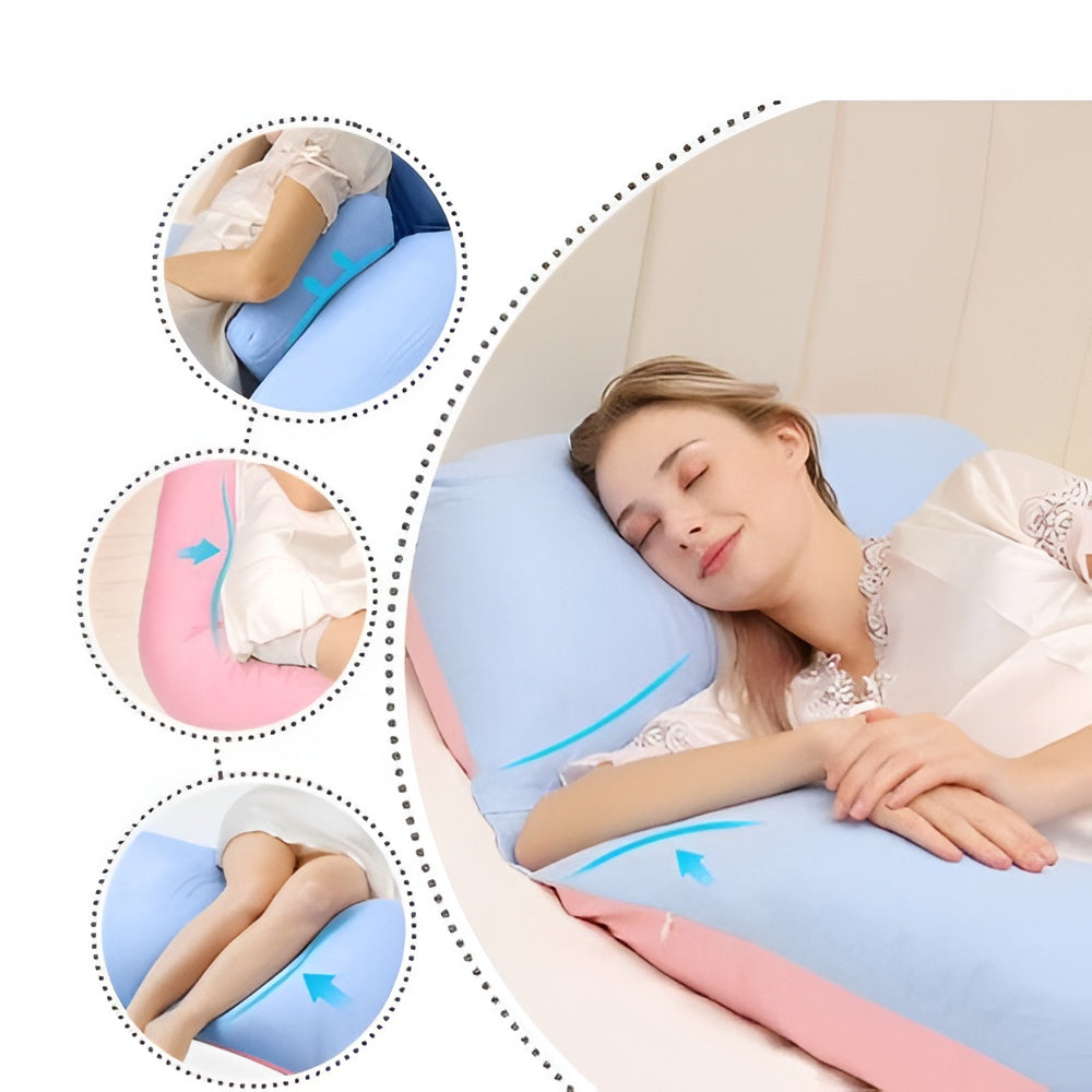 Lichaamskussen van 130cm — ergonomische contourondersteuning