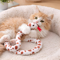 SerpentSoft Plush Snake Cat Kicker Toy — Flexible Body