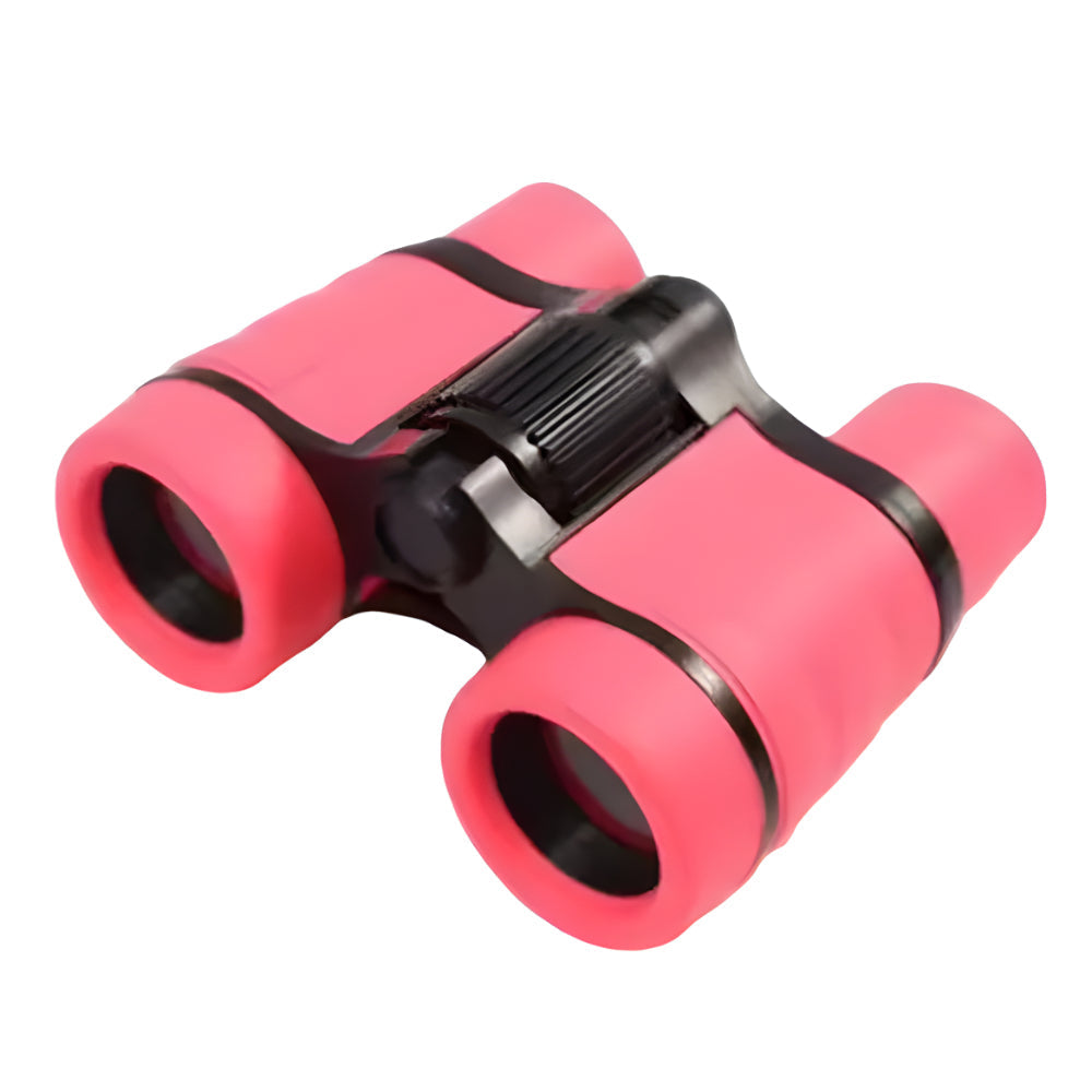 Binoclu de jucărie pentru copii, 4x30 mm — design compact, prindere sigură