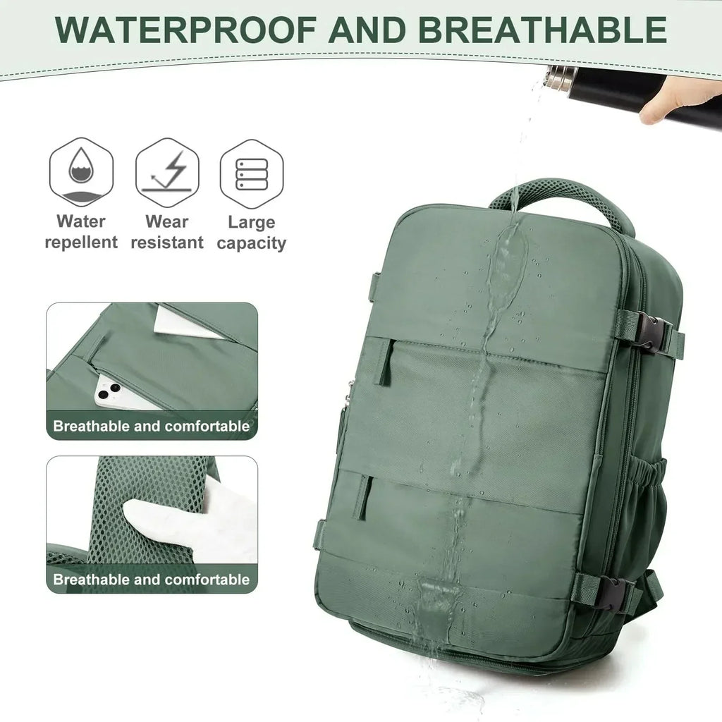 Versatile Travel Backpack For Hand Luggage, Compact And Functional