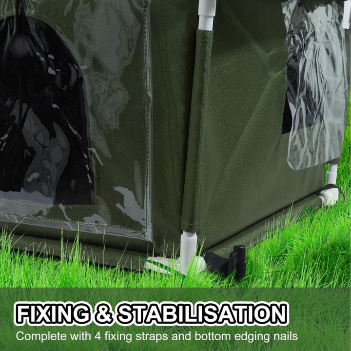 ShelterMax Weatherproof Insulated Outdoor Cat House Shelter