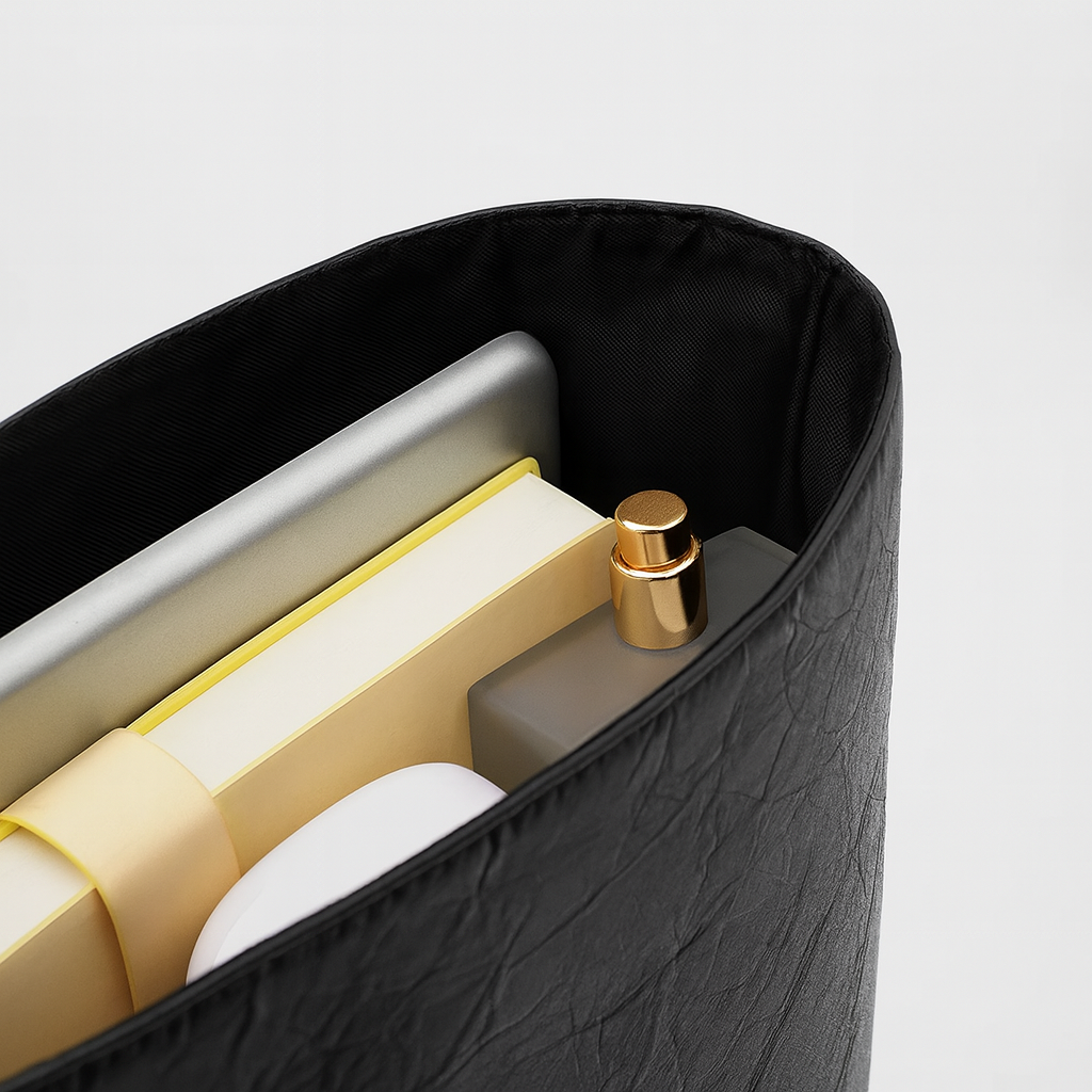 Compact Interior Bag Liner — Structure-Firming Insert for Small Shoppers & Modern Backpacks