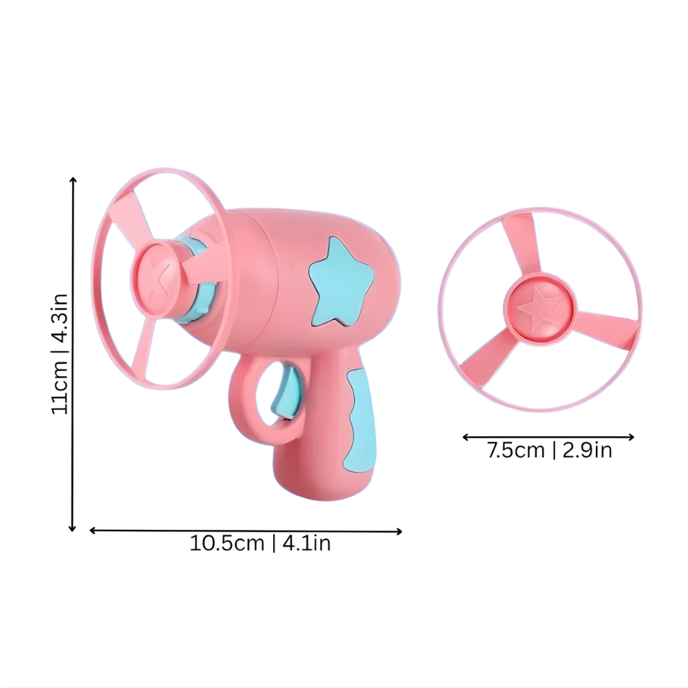 SkyPounce Cat Disc Launcher Toy — Interactive Active Play