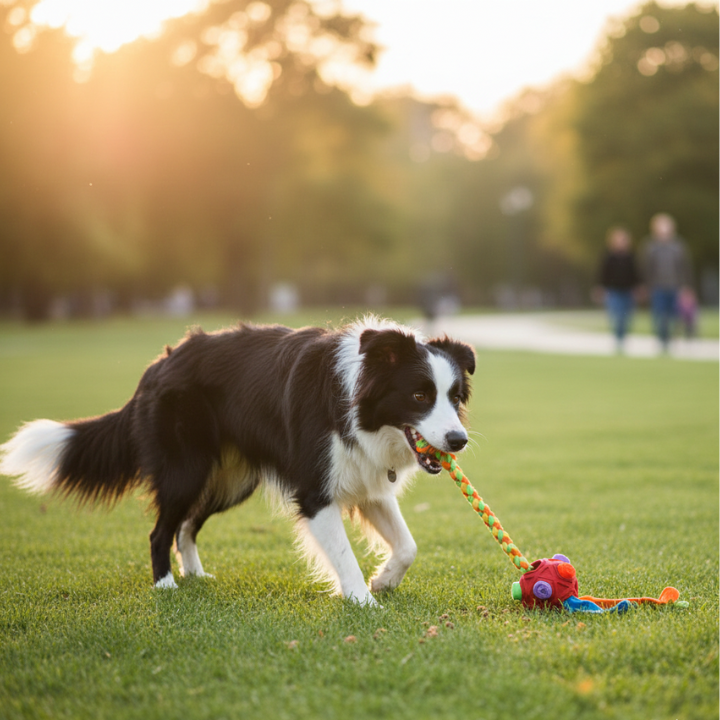 SnuffleTug Interactive Dog Treat Puzzle Toy — Textured Flaps
