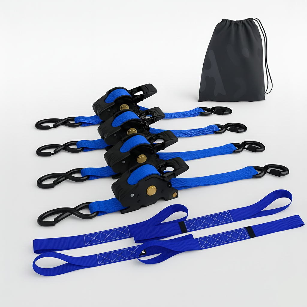 Cintas de amarração automáticas para cargas pesadas — kit de tensionamento automático