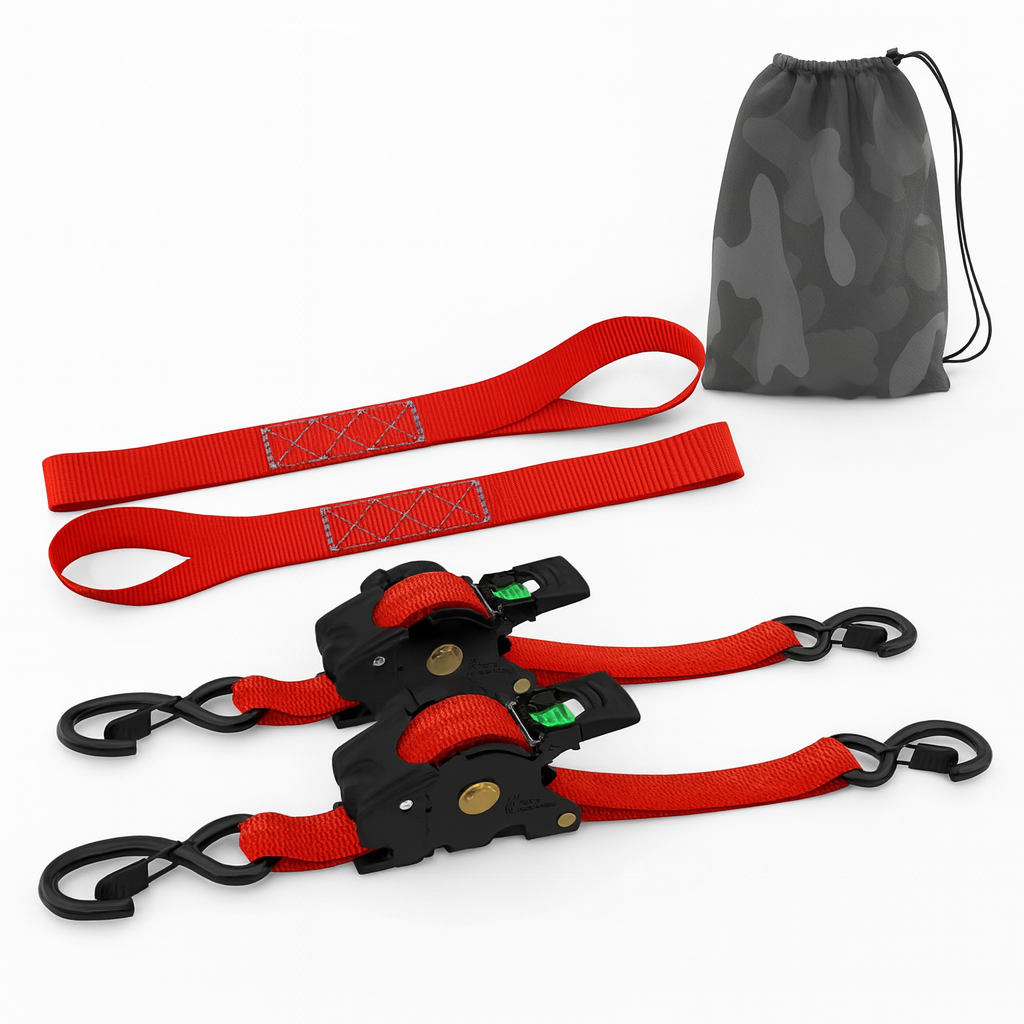 Cintas de amarração automáticas para cargas pesadas — kit de tensionamento automático