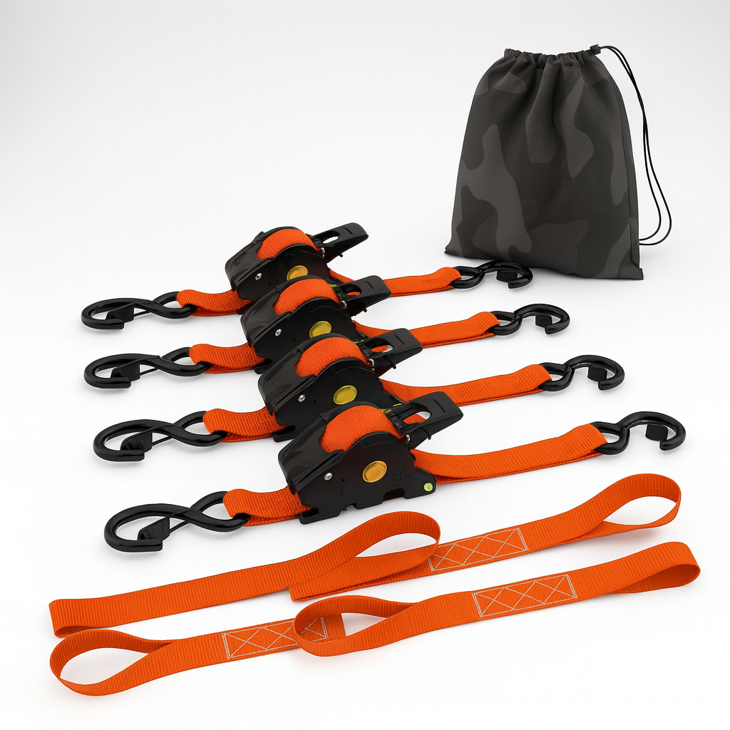 Cintas de amarração automáticas para cargas pesadas — kit de tensionamento automático