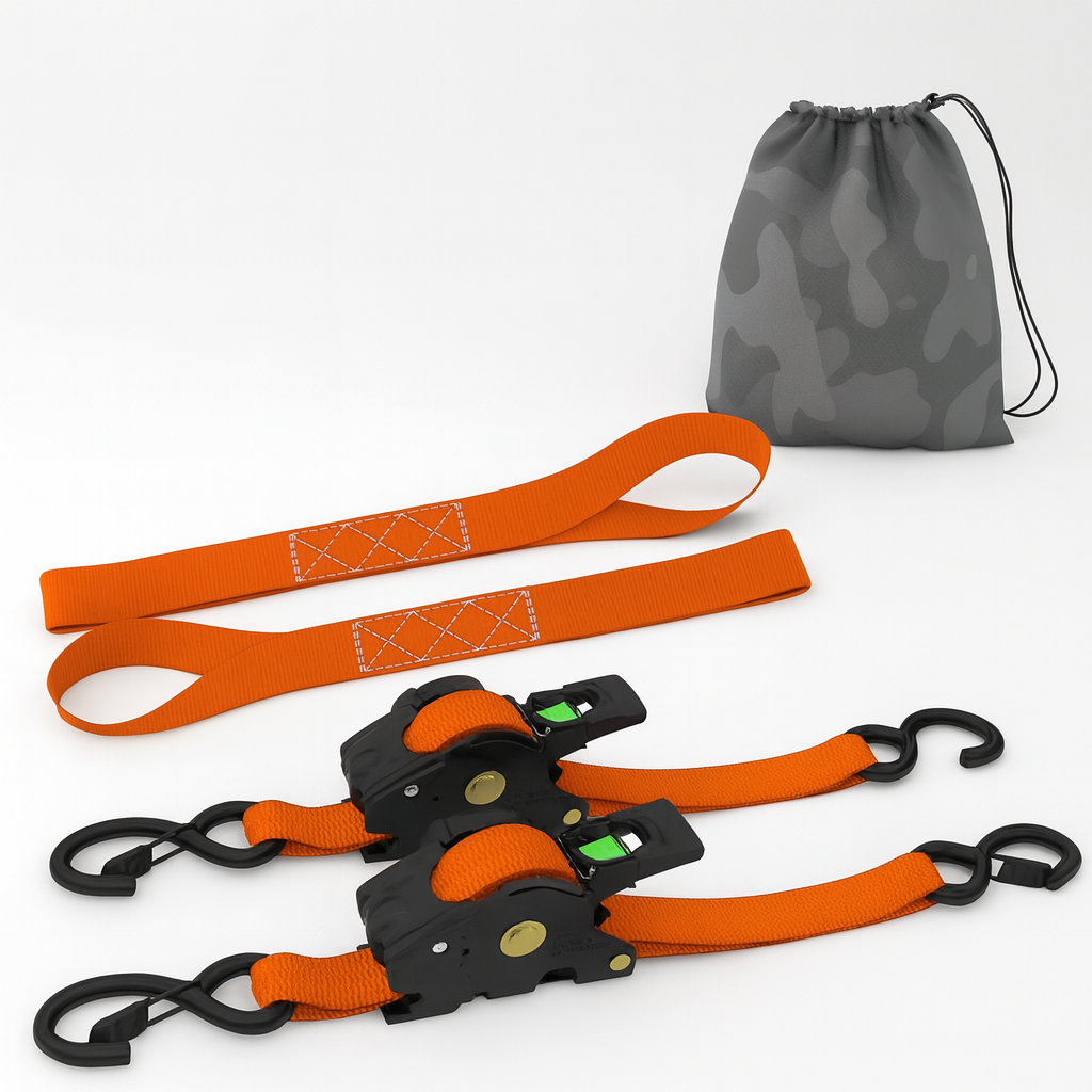 Cintas de amarração automáticas para cargas pesadas — kit de tensionamento automático