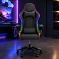 Adjustable Ergonomic Gaming Chair with RGB Lighting