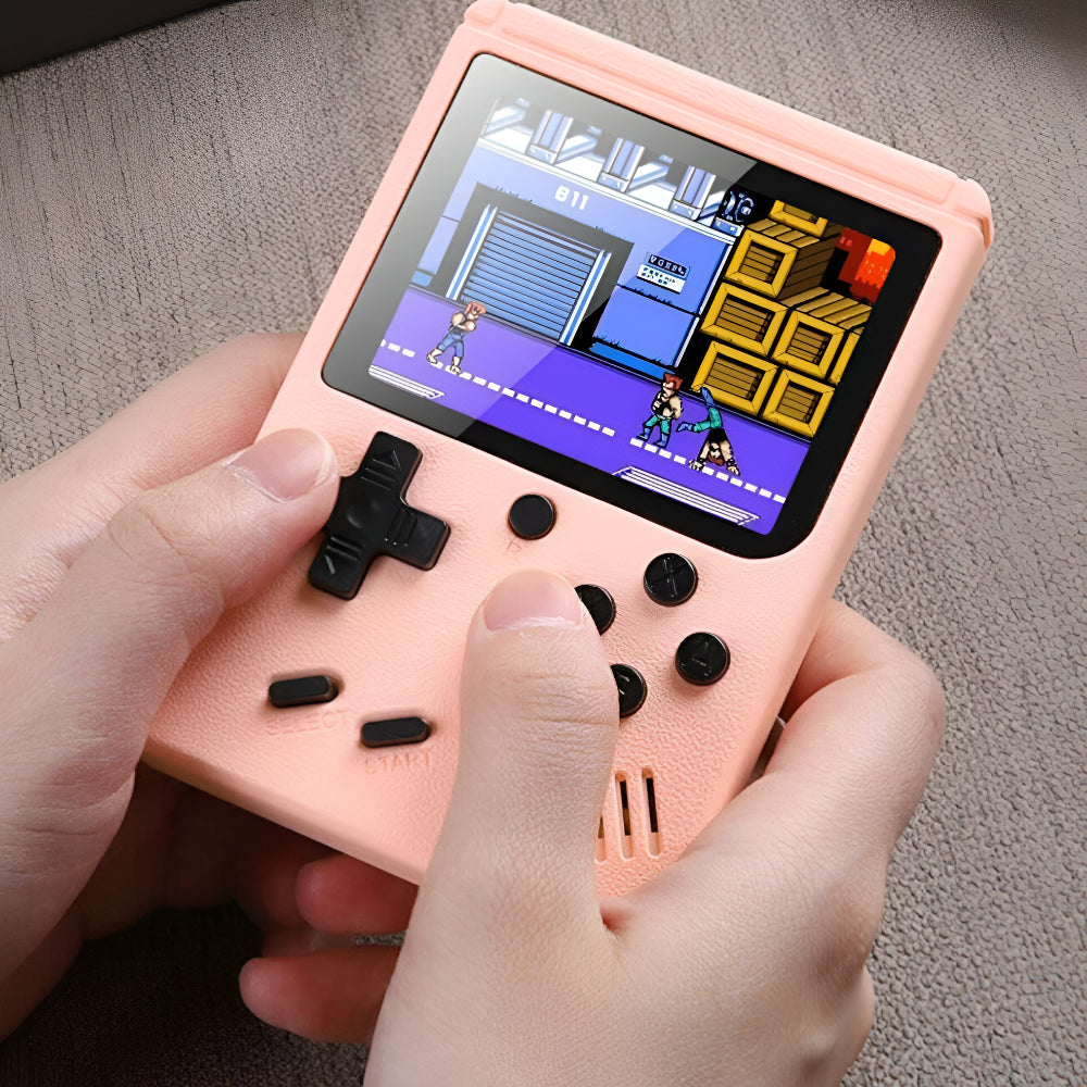 Consola de jogos portátil retro — sistema de jogos de arcada