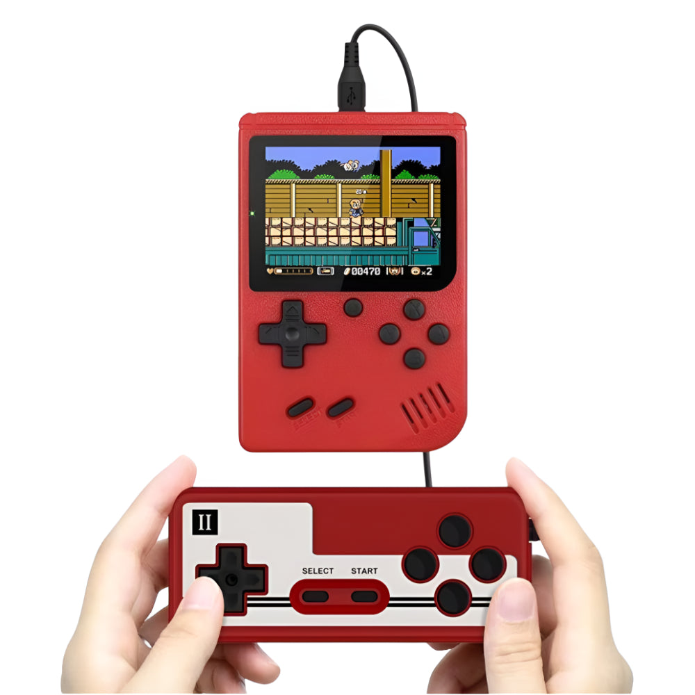 Consola de jogos portátil retro — sistema de jogos de arcada