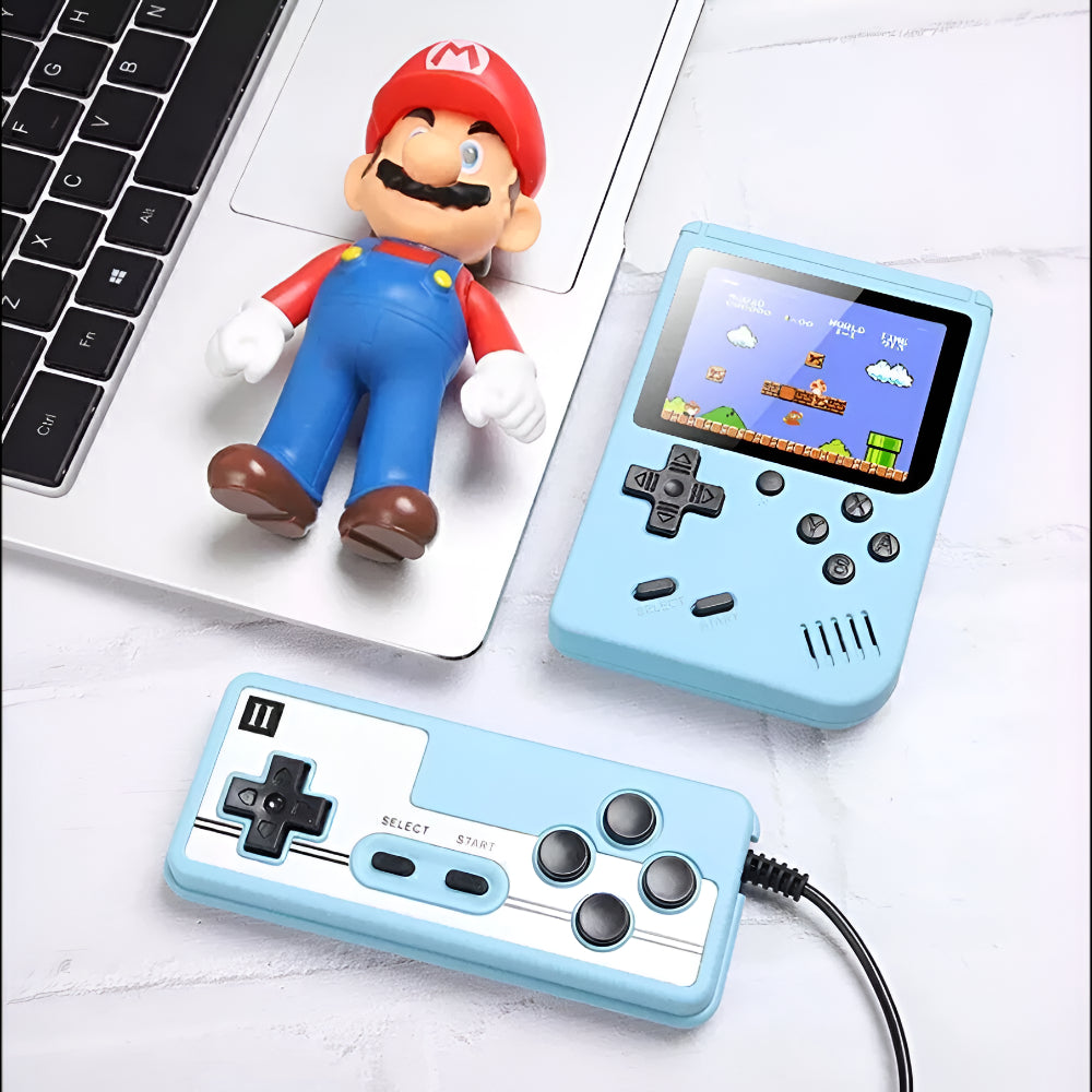 Consola de jogos portátil retro — sistema de jogos de arcada