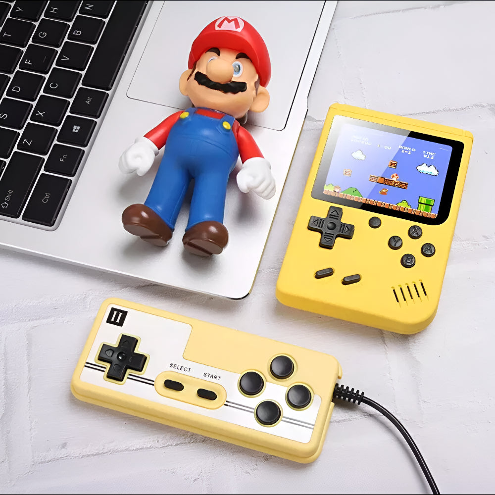 Consola de jogos portátil retro — sistema de jogos de arcada