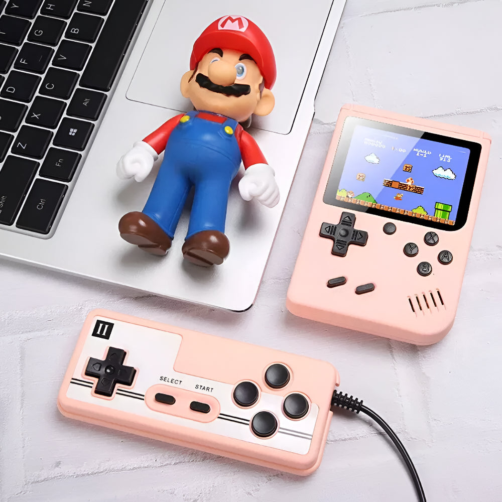 Consola de jogos portátil retro — sistema de jogos de arcada