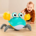 Interactive Electronic Crab Toy — Built-In Music, Continuous Crawling Motion
