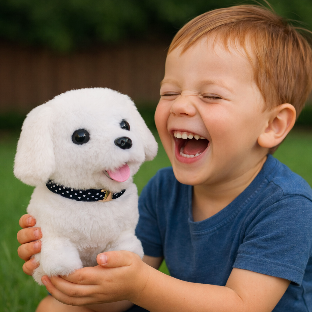 Interactive Robot Dog Toy Puppy — Movement Functions for Strolling, Barking & Sitting