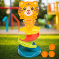 Durable ABS Toddler Ball Track Tower — Interlocking Sloped Paths & Adjustable Channels