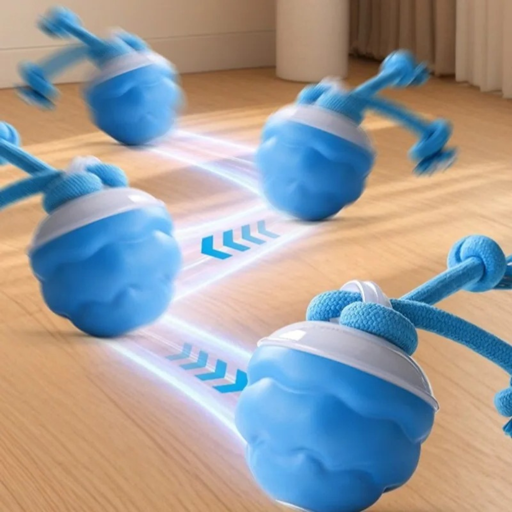 SpinTugMax Spinning Dog Tug Toy — Interactive Rope Play