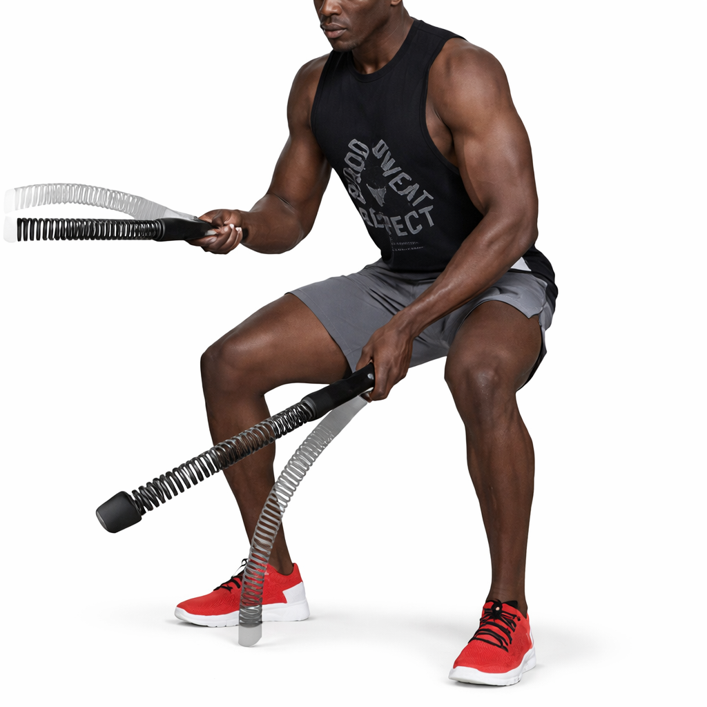 Corde à sauter lestée sans fil - équipement de fitness et d’entraînement en acier inoxydable