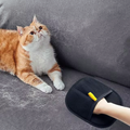 StaticLuxe Electrostatic Cat Hair Remover Gloves — Quick Fur Cleanup