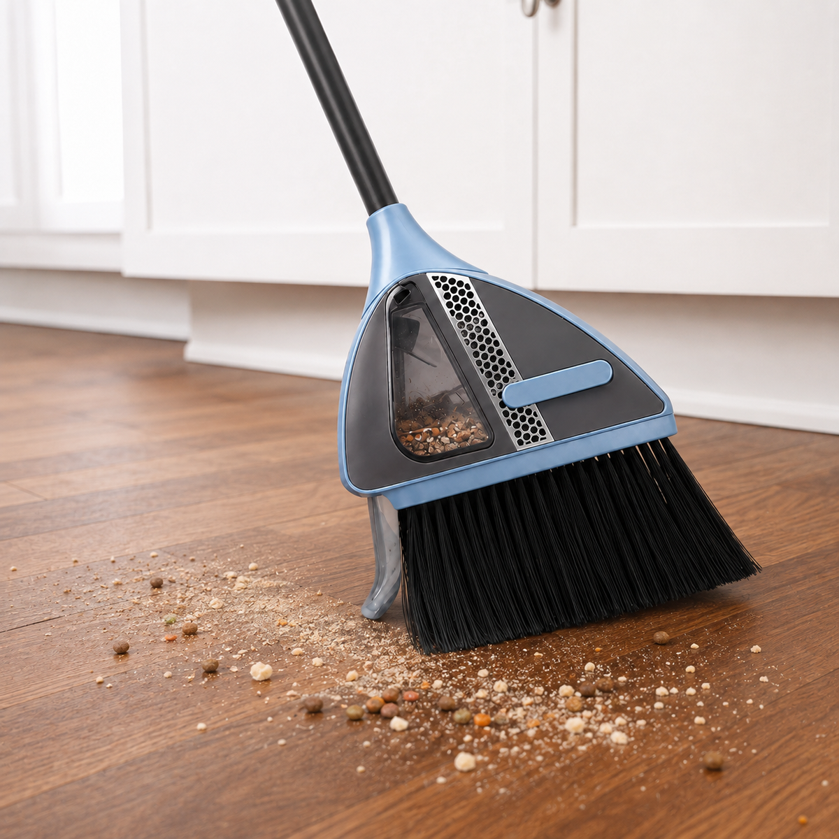 Aspirapolvere verticale compatto senza fili con contenitore della polvere integrato