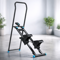 Stepper grimpeur d’escaliers pliable en acier — Format compact, se plie à plat, inclinaison manuelle