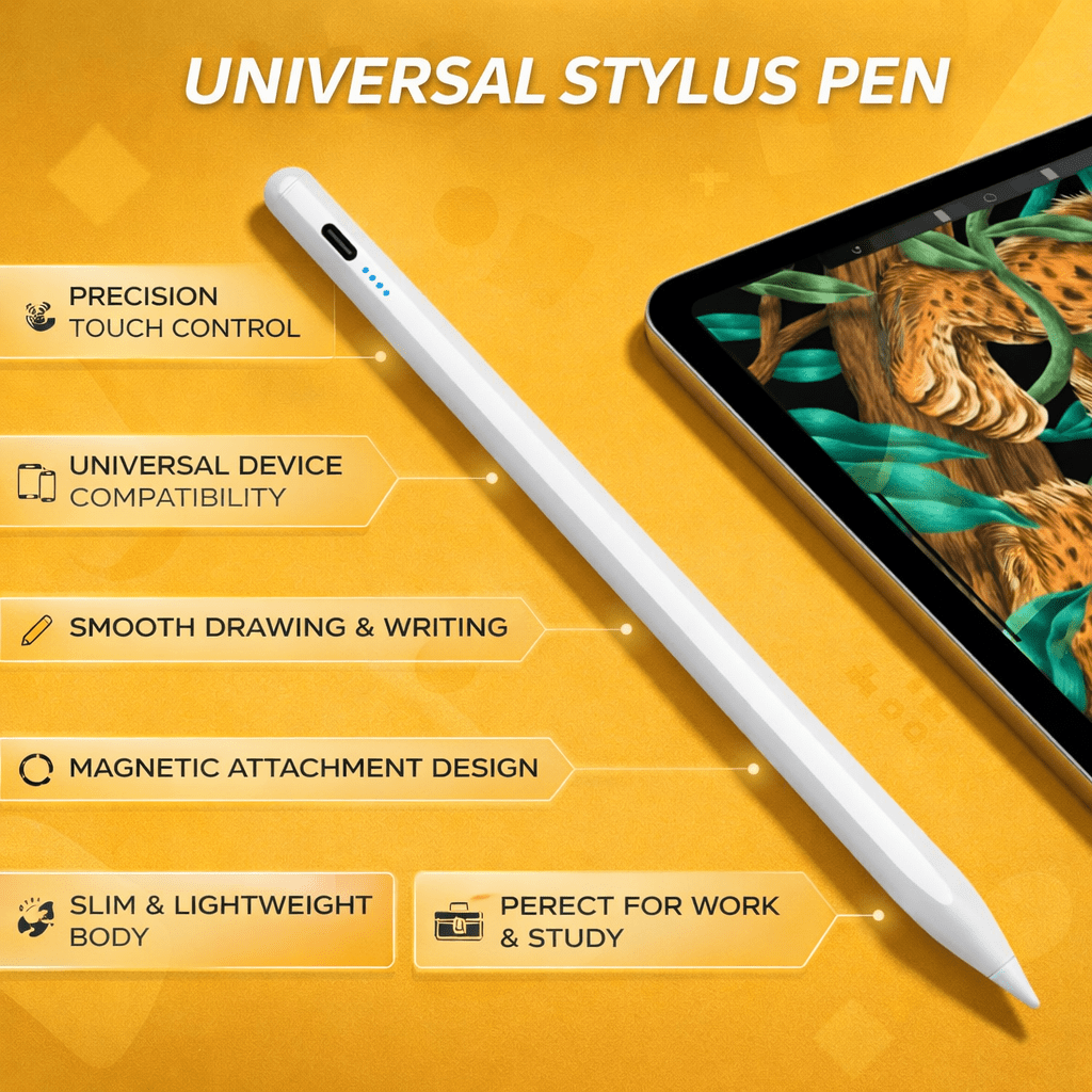 Universal Touch Stylus Pen — Precision Input for Tablets and Smartphones