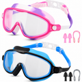 Kids Swimming Goggle Set — Diving Eyewear, Nose Clip & Ear Plugs