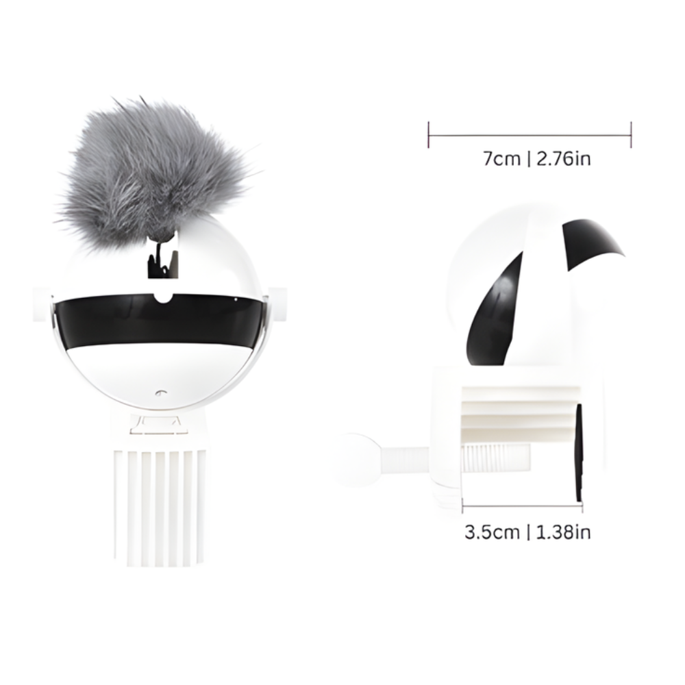 SwingPulse Motion-Activated Hanging Cat Toy — Swinging Teaser