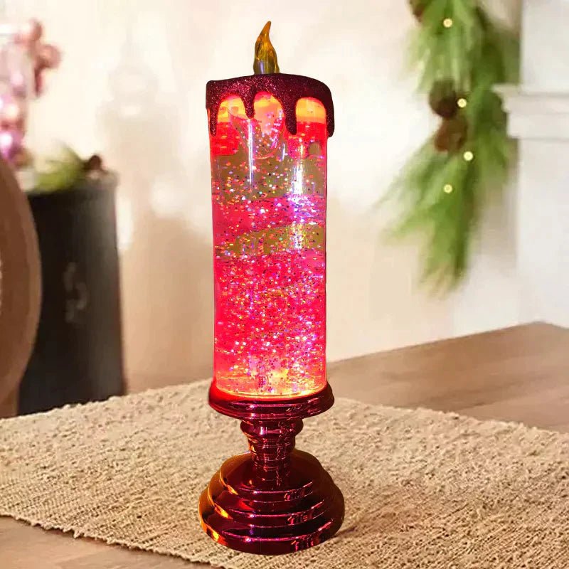 شمعة LED بلا لهب من Aurora لأمسيات عيد الميلاد الدافئة ولمحبي ديكور المنزل