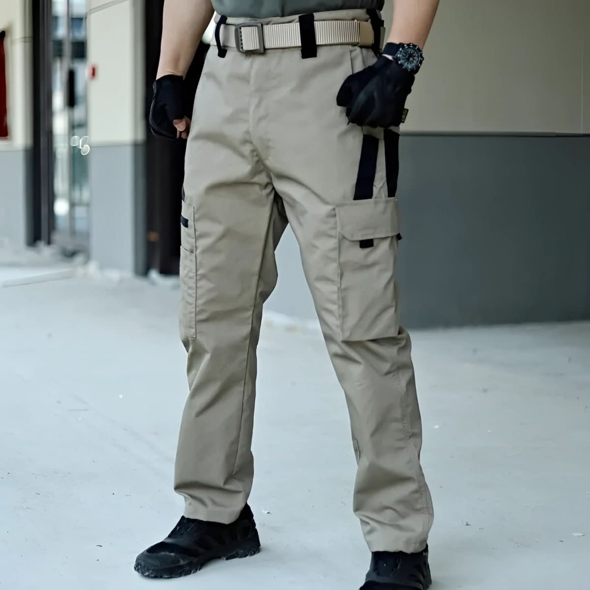 CityGuard taktische Cargohose im Camouflage-Stil für maximale Funktionalität