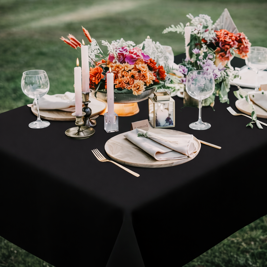 Disposable Plastic Rectangular Tablecloth