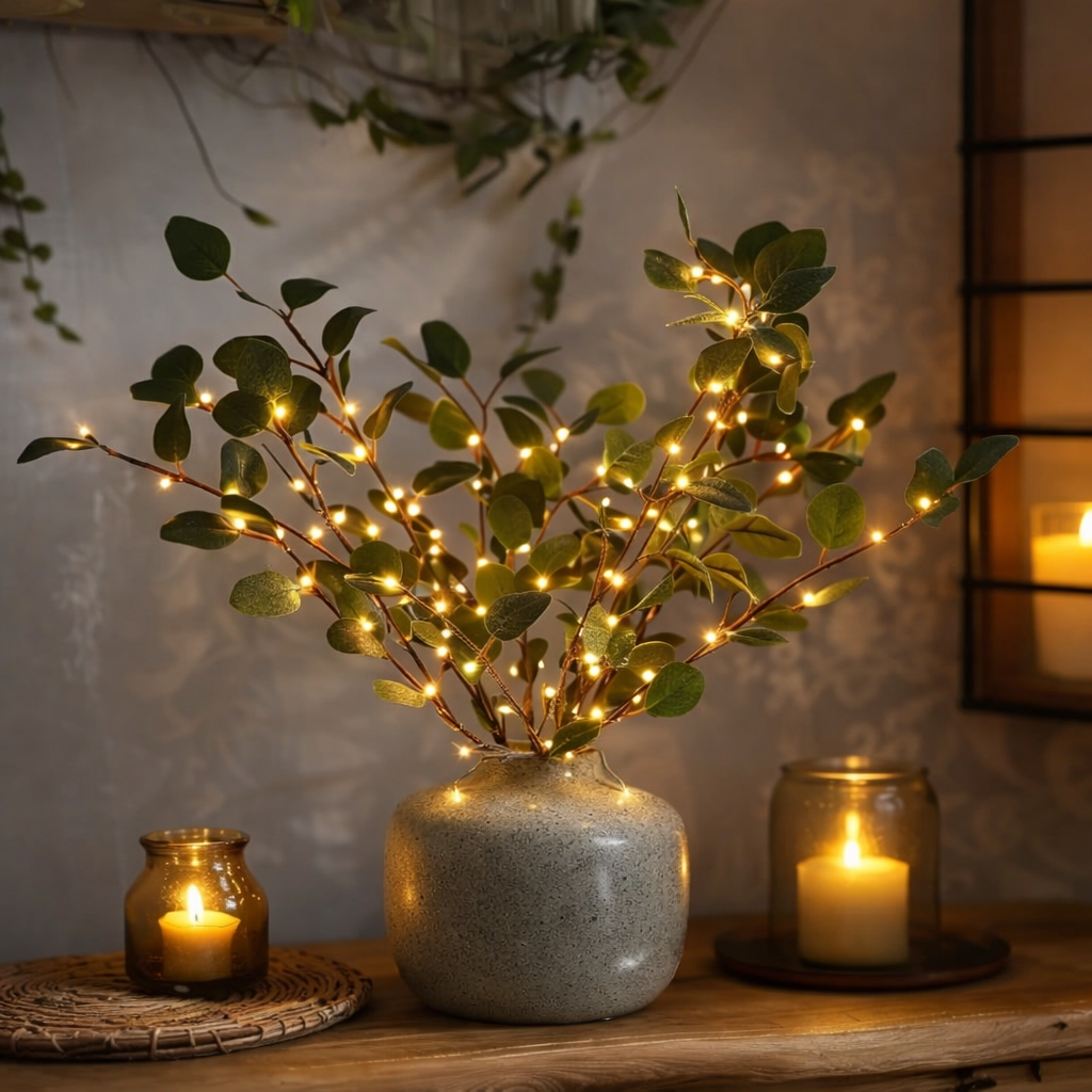 LED Light Branches — Battery Operated Decor Stems