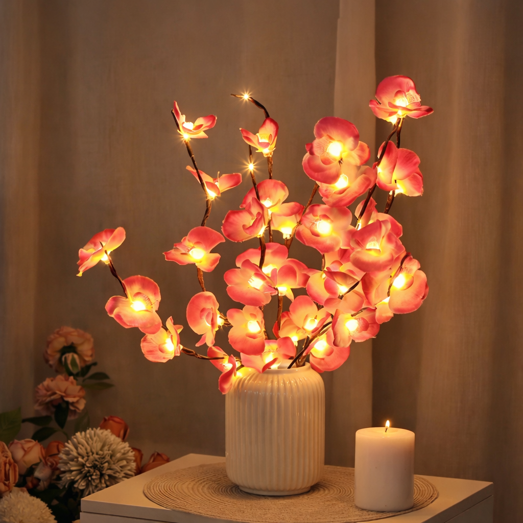 LED Light Branches — Battery Operated Decor Stems