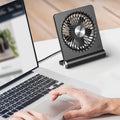 Przenośny wentylator stołowy USB — cichy, kompaktowy wentylator chłodzący